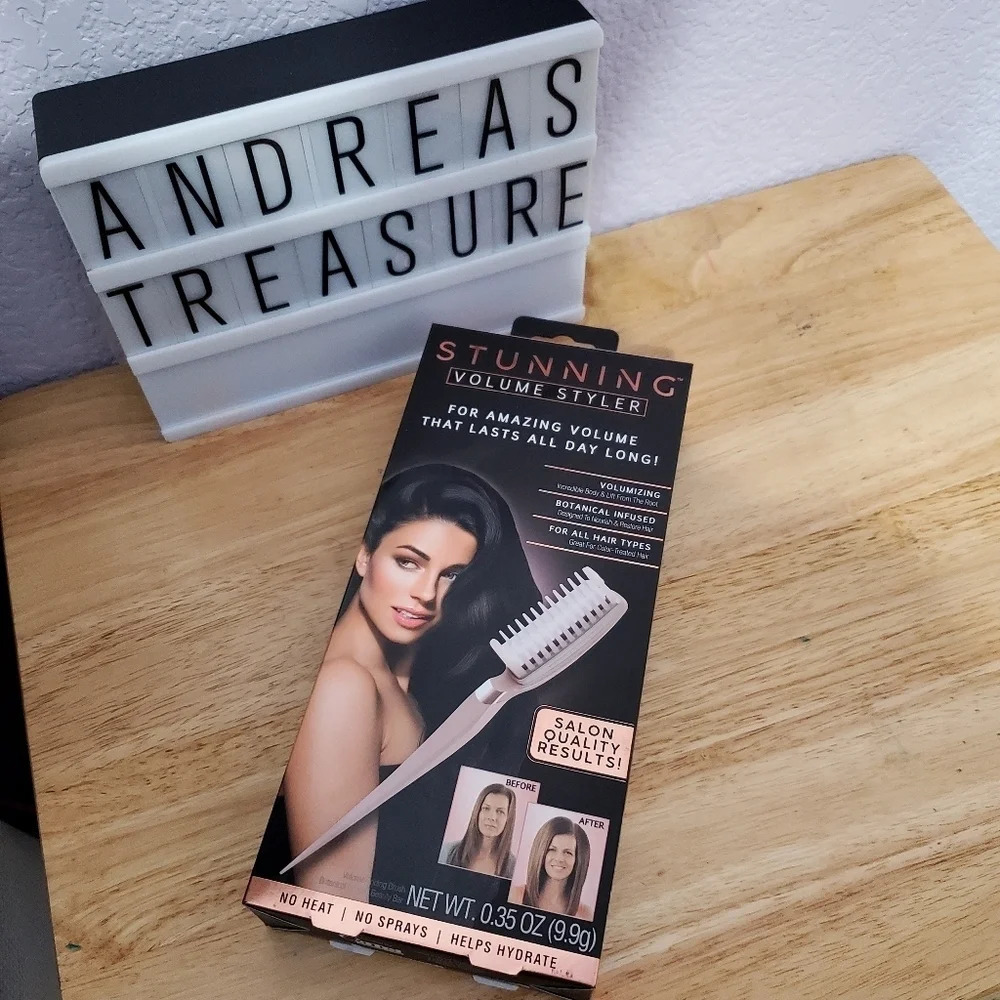 Stunning Hair Volume Styler Botanical Infused Hair Styler Brush